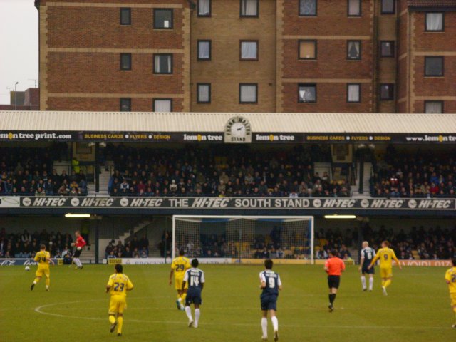 The South Stand During the Match